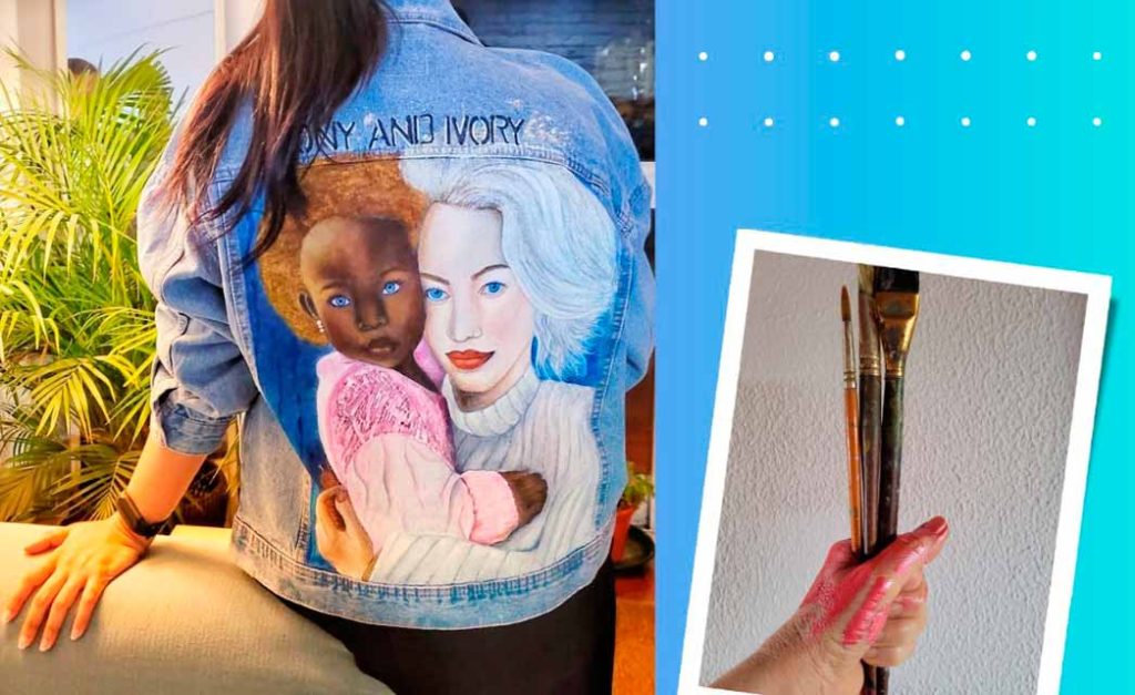 Roupa pintada à mão - Arte em Concerto