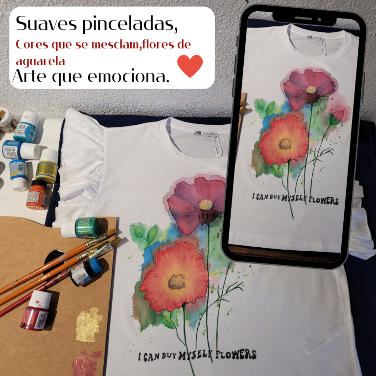 Flores de aguarela